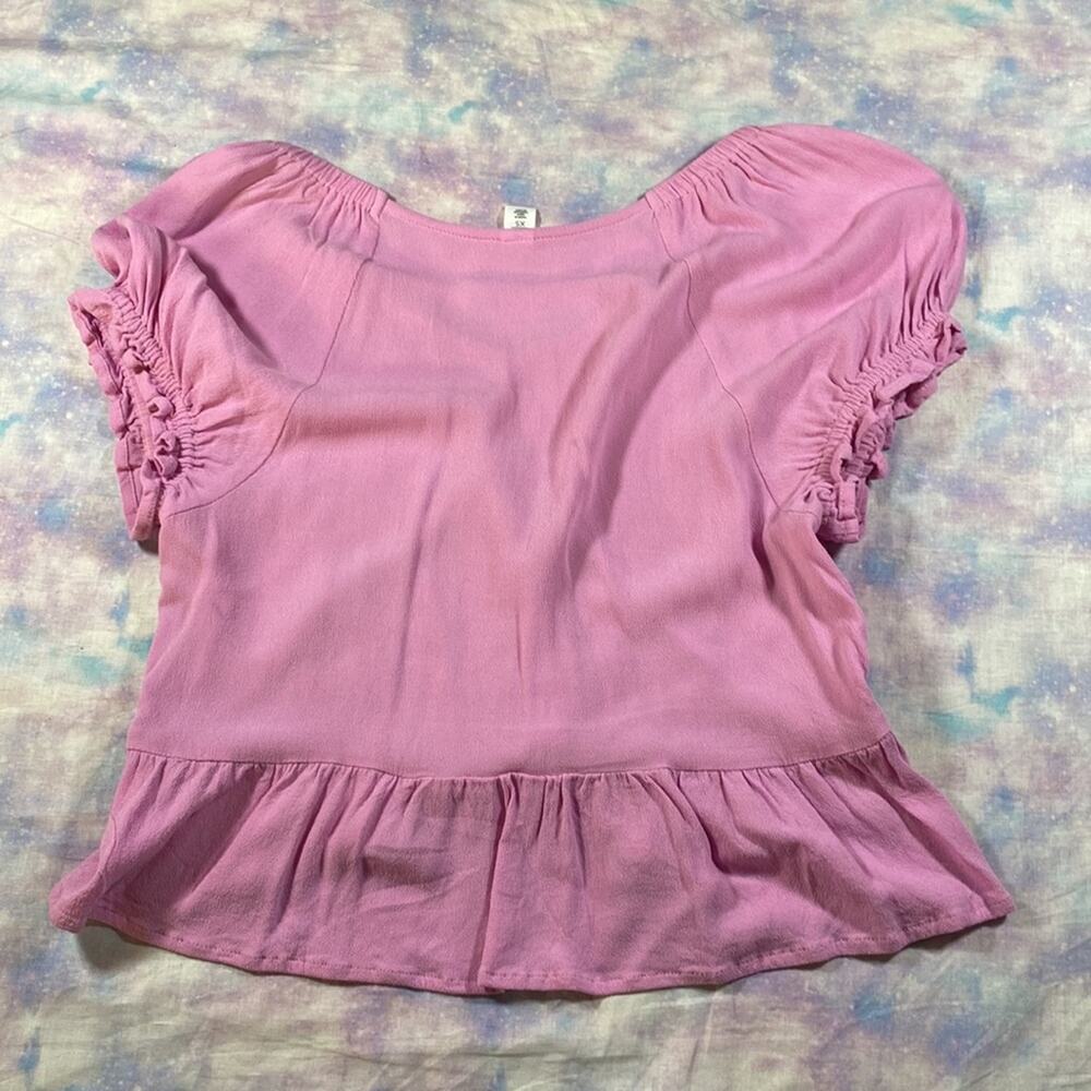 BP • Frilly Ruched Princess Top - Picture 8 of 10